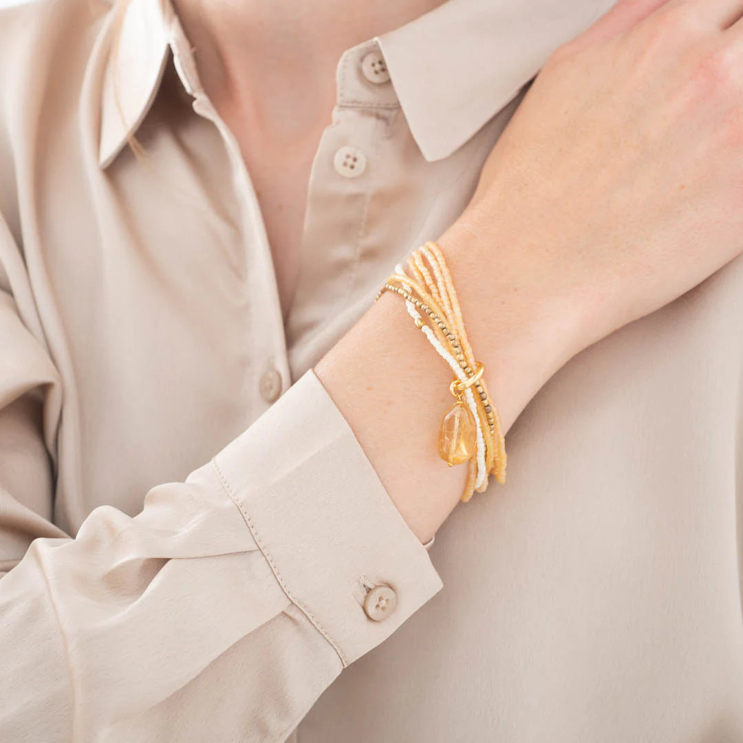 Armband Nirmala Citrine gold