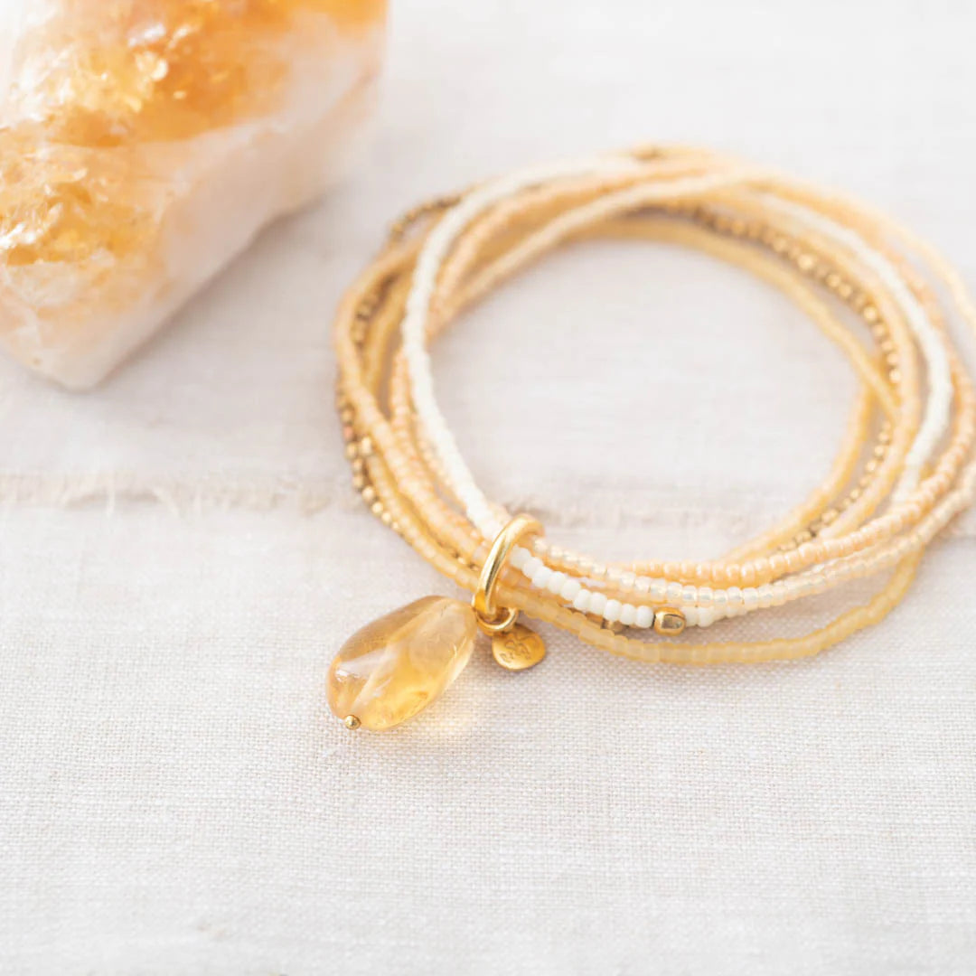 Armband Nirmala Citrine gold