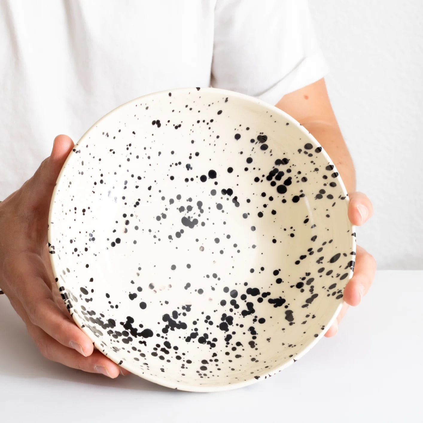 Pasta Bowl gross Black Dots