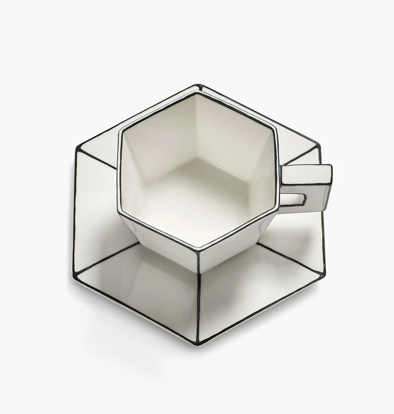 Cappuccinotasse mit UT Carte Blanche