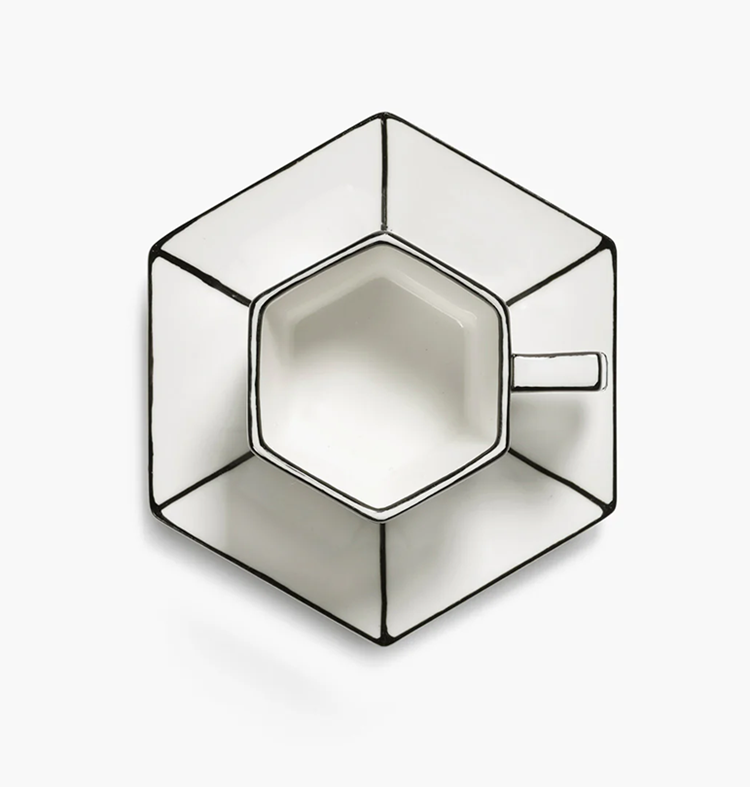 Espressotasse mit UT Carte Blanche