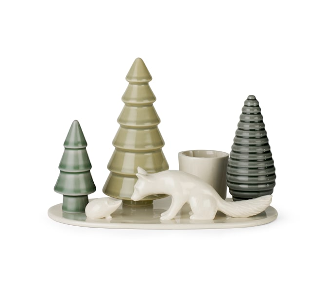 Kerzenständer Fuchs - für 3cm Kerzen