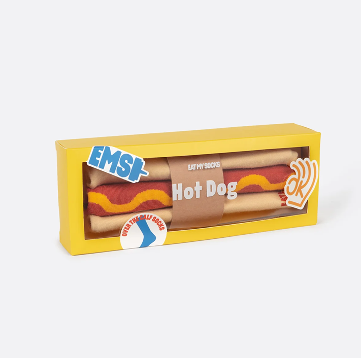 Socken Hot Dog