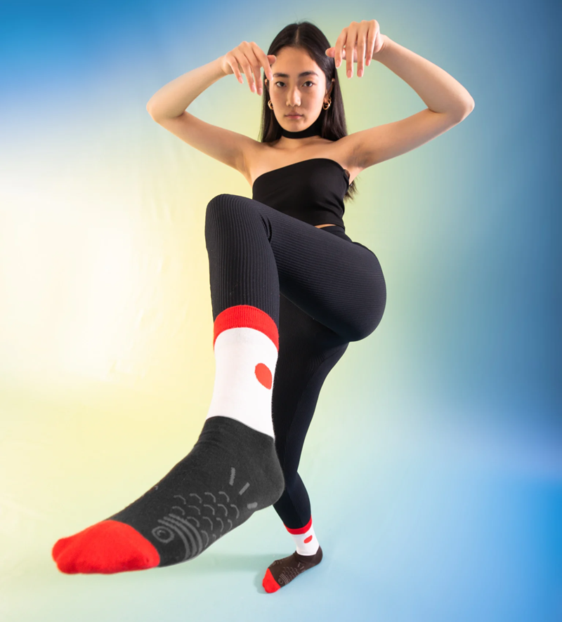 Socken Soy Fish