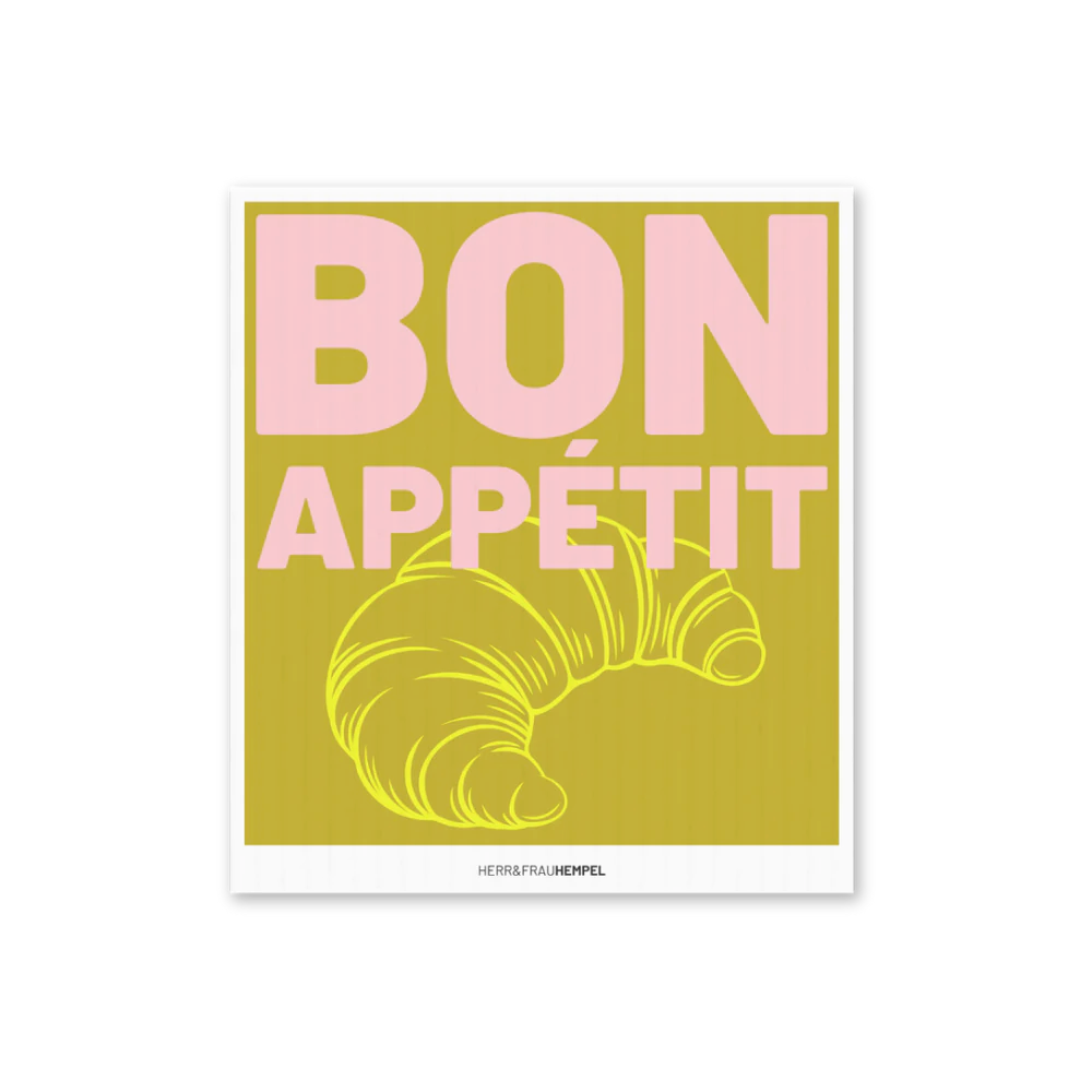 Schwammtuch Bon Appetit