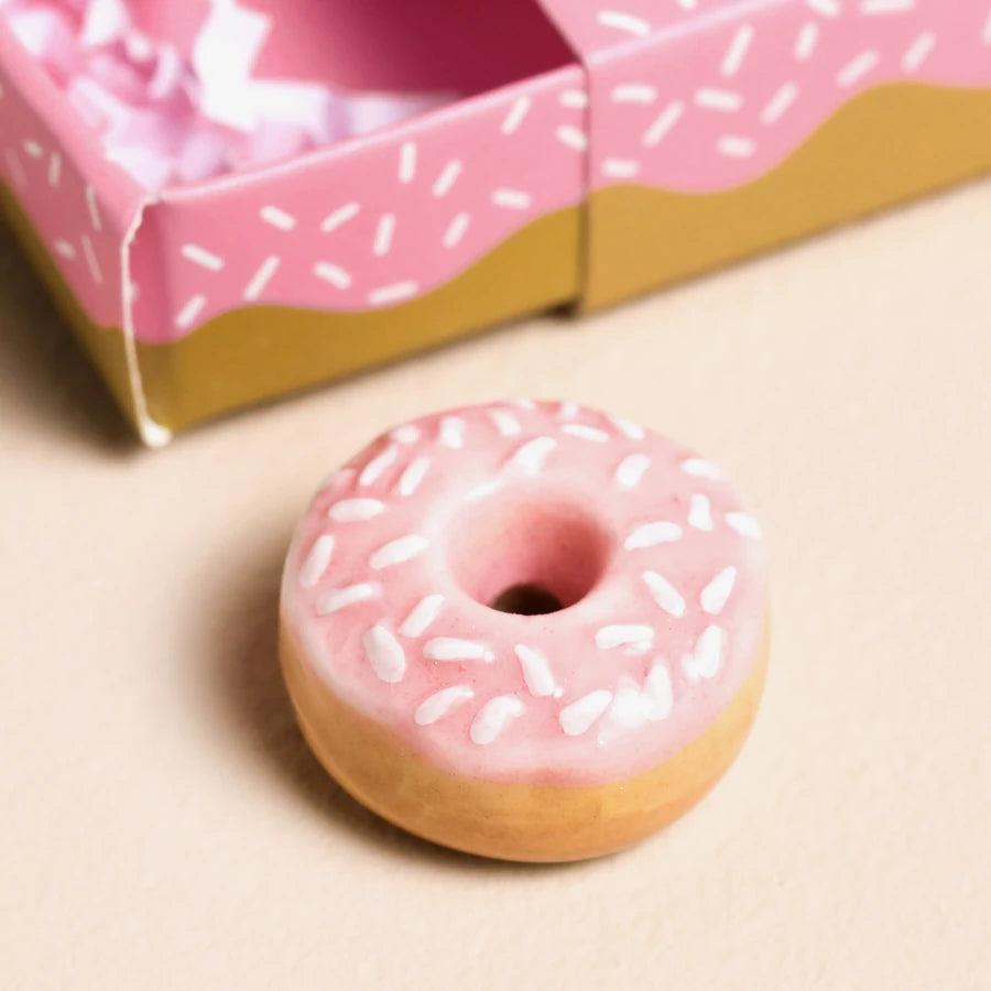 Glücksbringer Keramik Doughnut