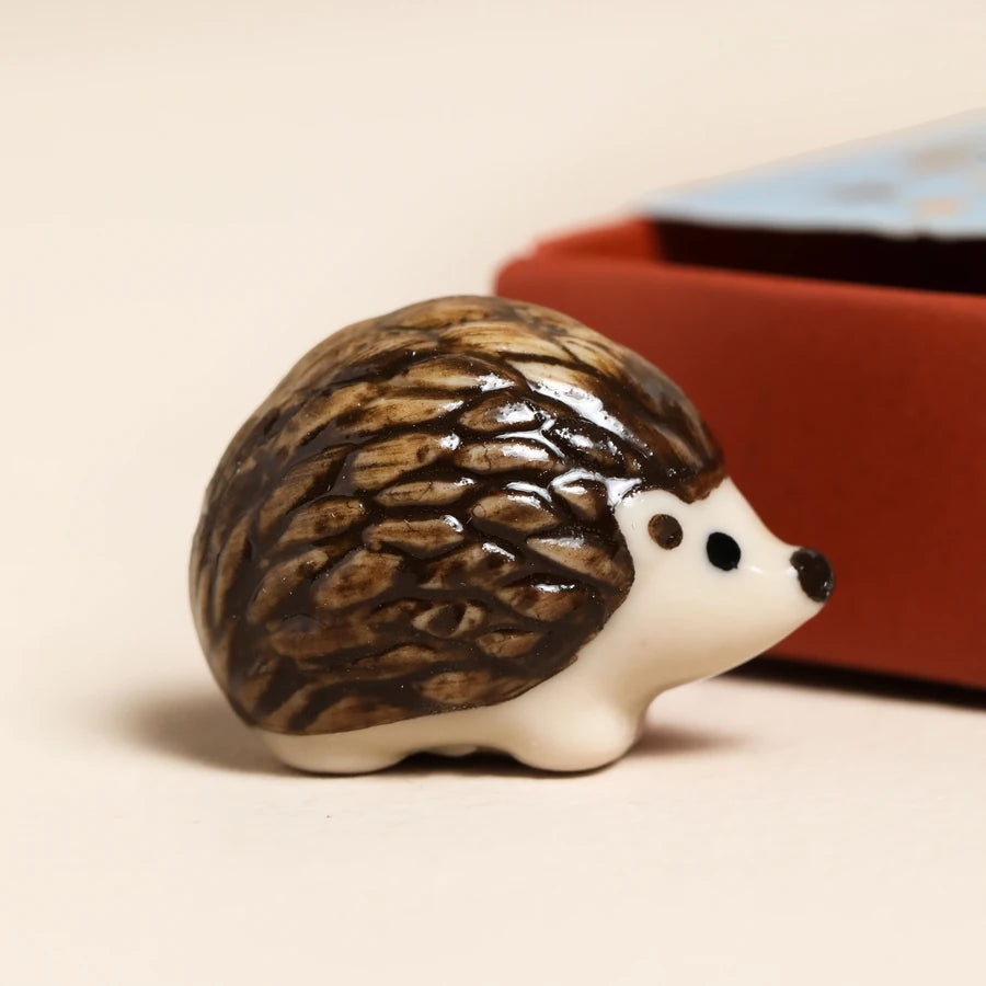 Glücksbringer Keramik Igel