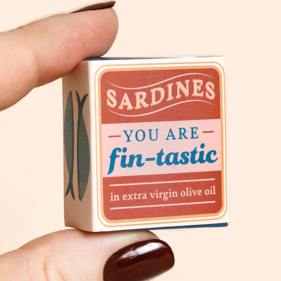 Glücksbringer Keramik Sardine