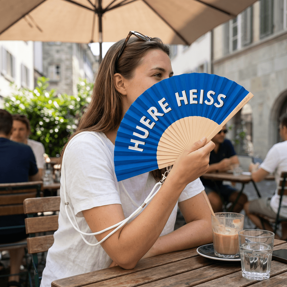 Fächer Huere Heiss