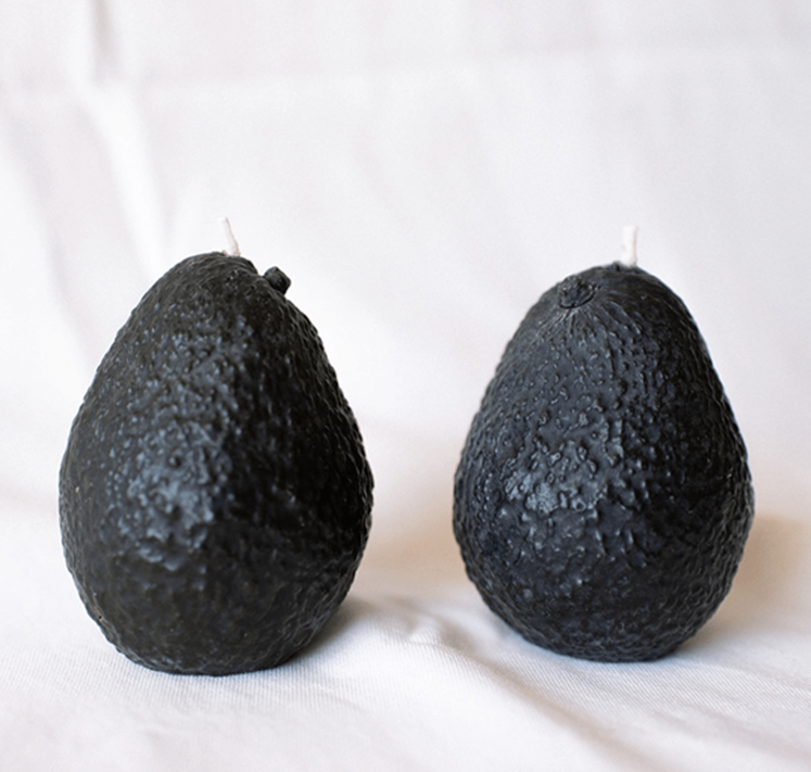 Avocadokerze Bienenwachs