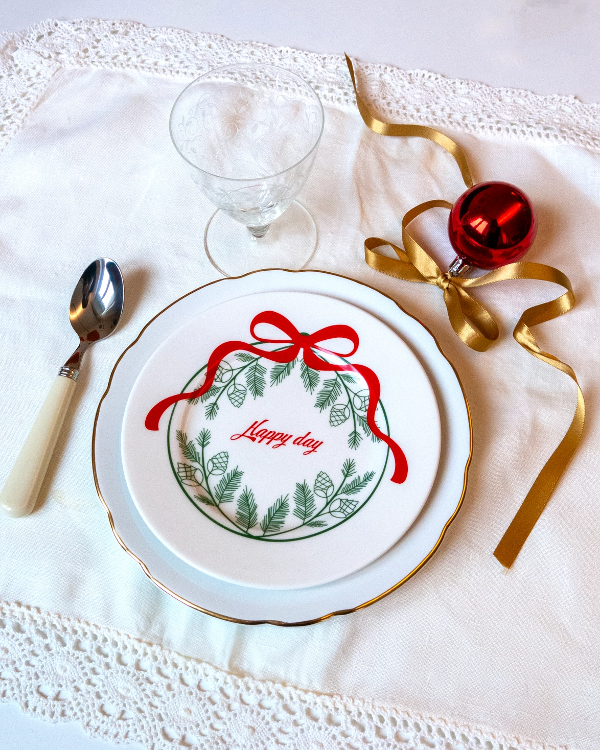 Teller 16cm - Happy Day