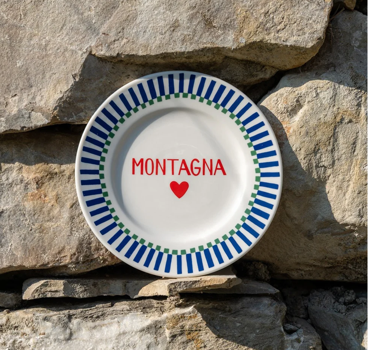 Teller 16cm - Montagna
