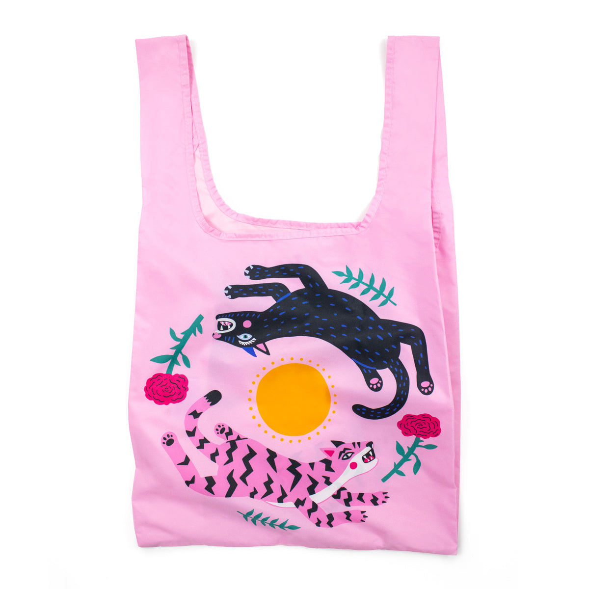 Einkaufstasche Medium Leaping Cats
