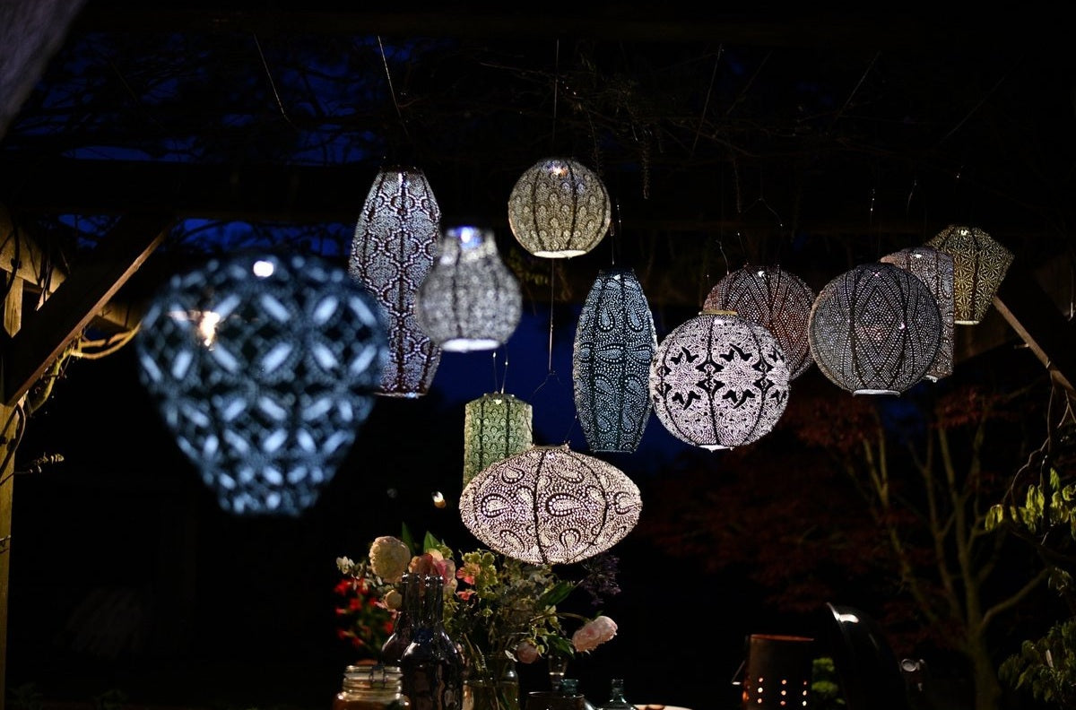 Solar Lampion Folia Balloon Mocha Mousse