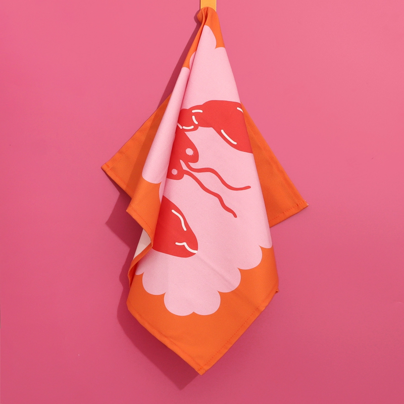 Geschirrtuch Lobster