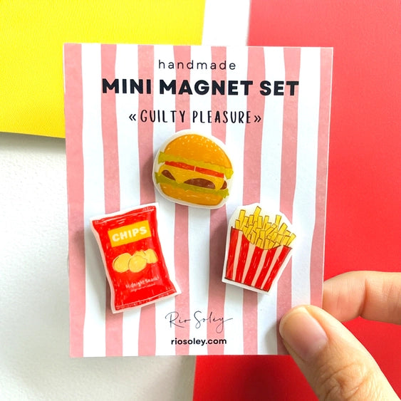 Mini Magnet Set - Guilty Pleasure