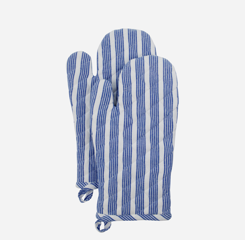 Ofenhandschuhe 2er-Set blau