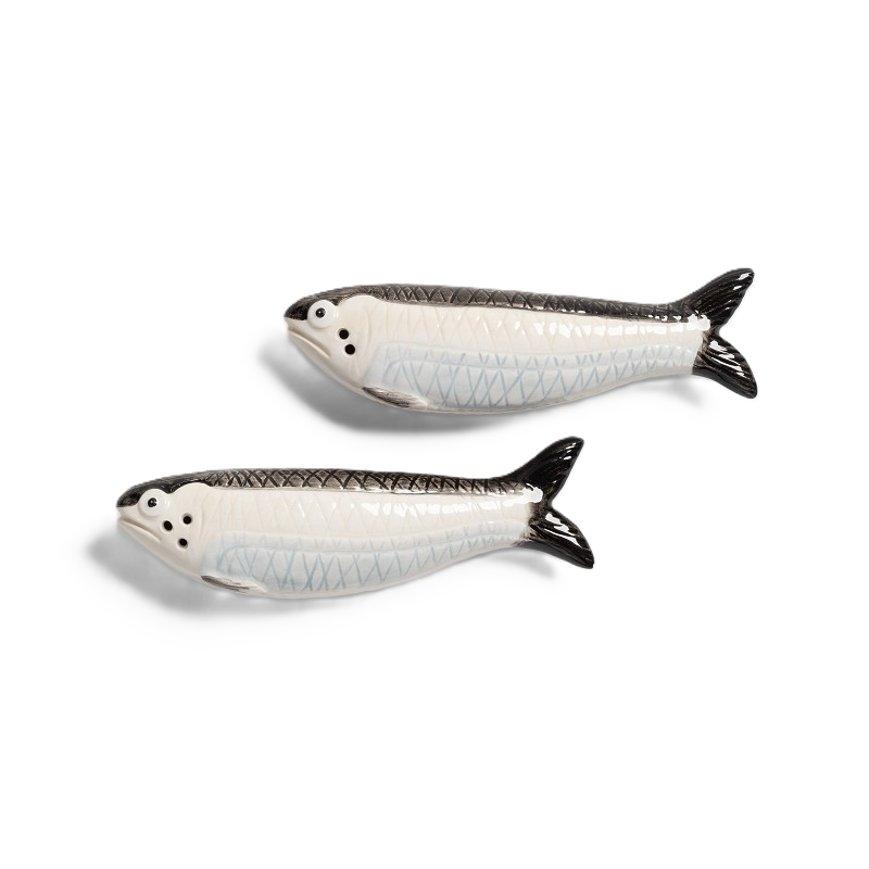 Salz- und Pfefferstreuer Sardine