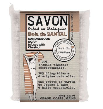 Blockseife Sandelholz