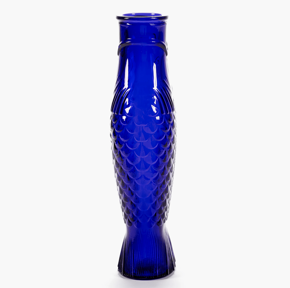 Glas Karaffe Fisch