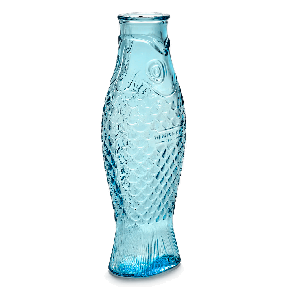 Glas Karaffe Fisch