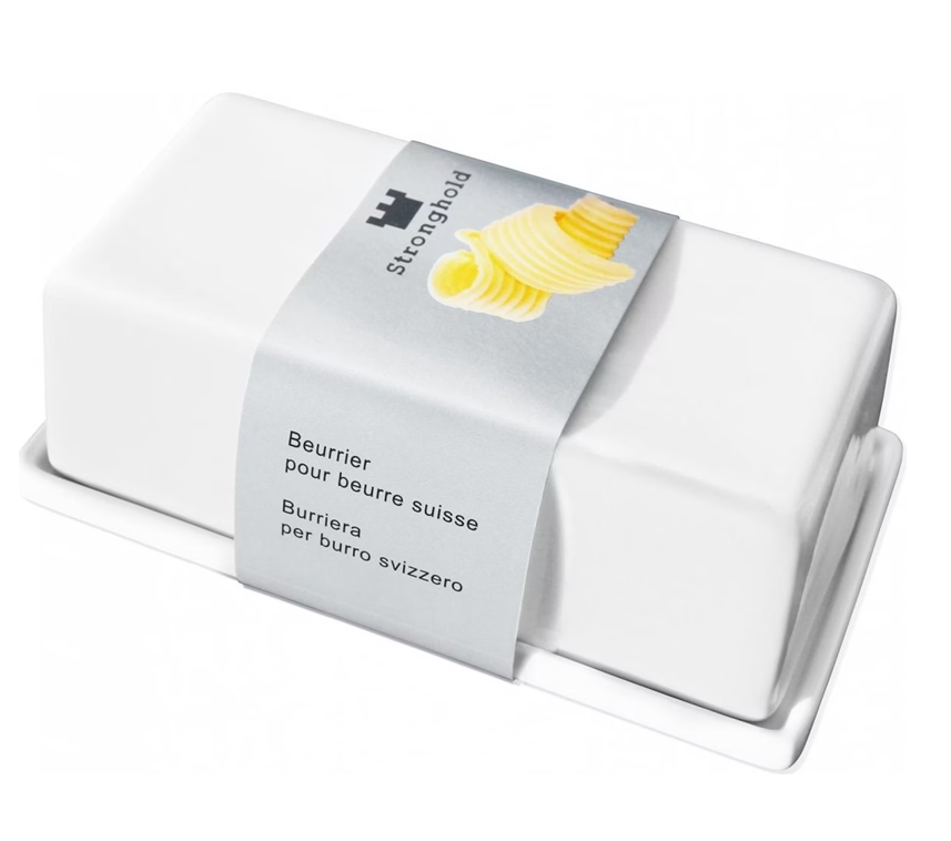 Butterdose Porzellan