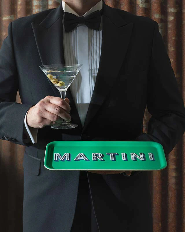 Tablett Martini bright green 32x15 cm