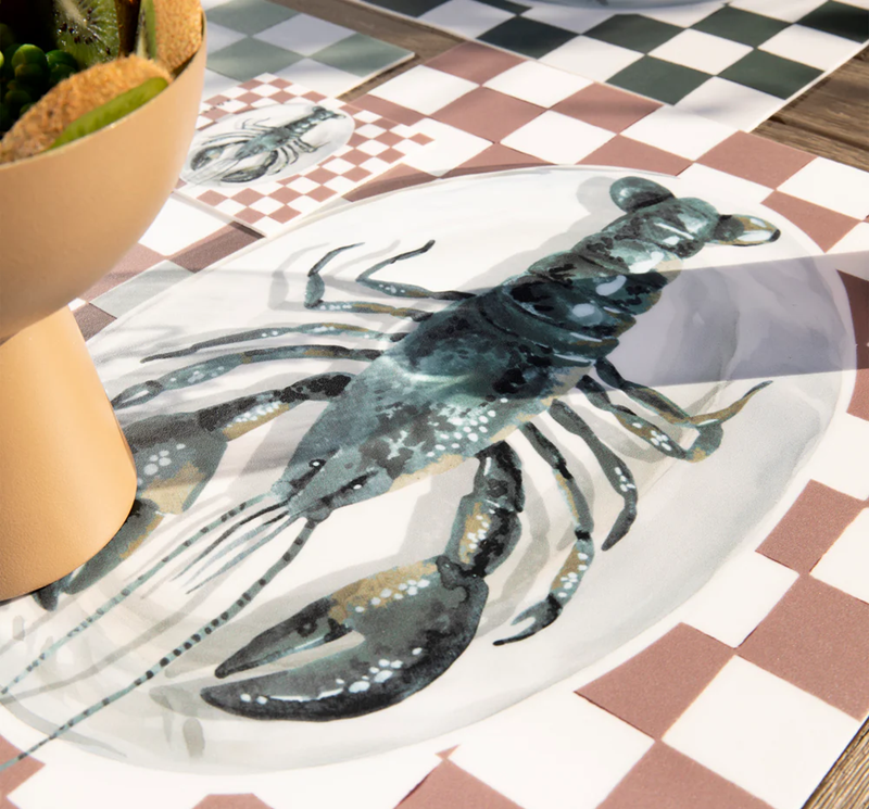 Tischset Vinyl Lobster