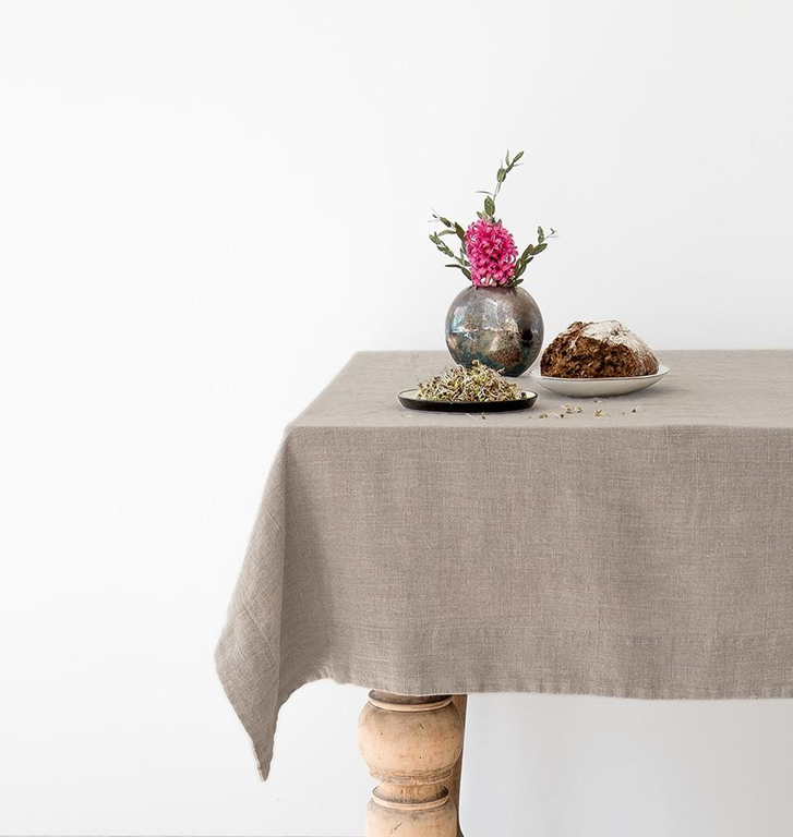 Leinen Tischtuch 140x140cm