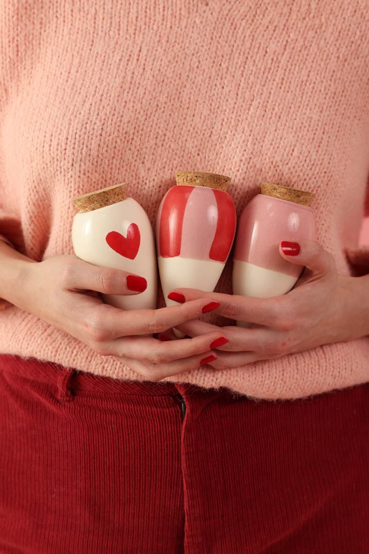 Trio Mini Ollas - Herzen