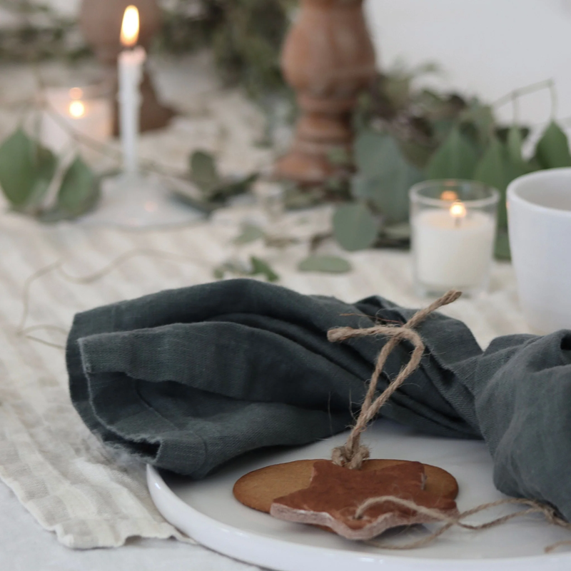 Leinen Serviette 45x45 cm
