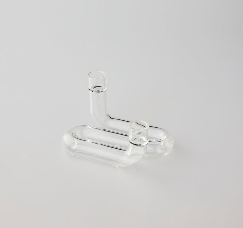 Kerzenständer Wave Glas