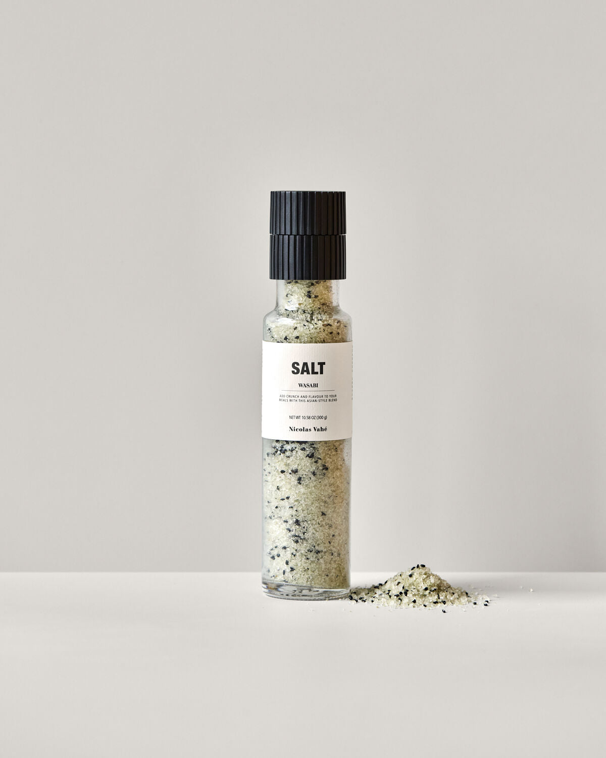 Salzmühle mit Wasabi