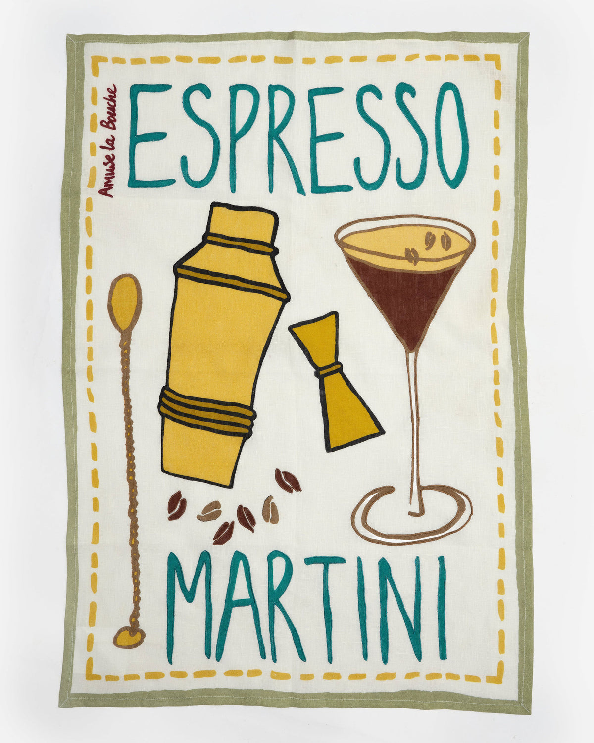 Geschirrtuch Espresso Martini