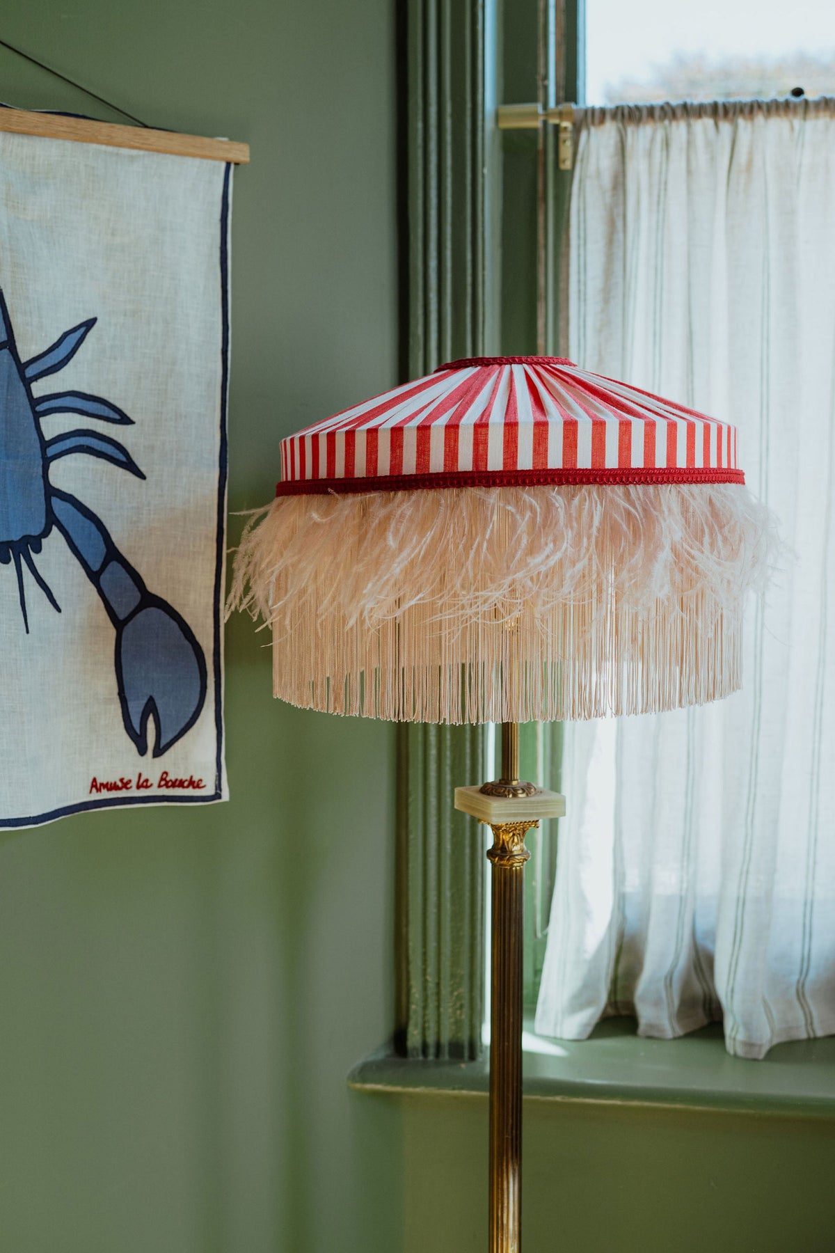 Geschirrtuch Lobster blau