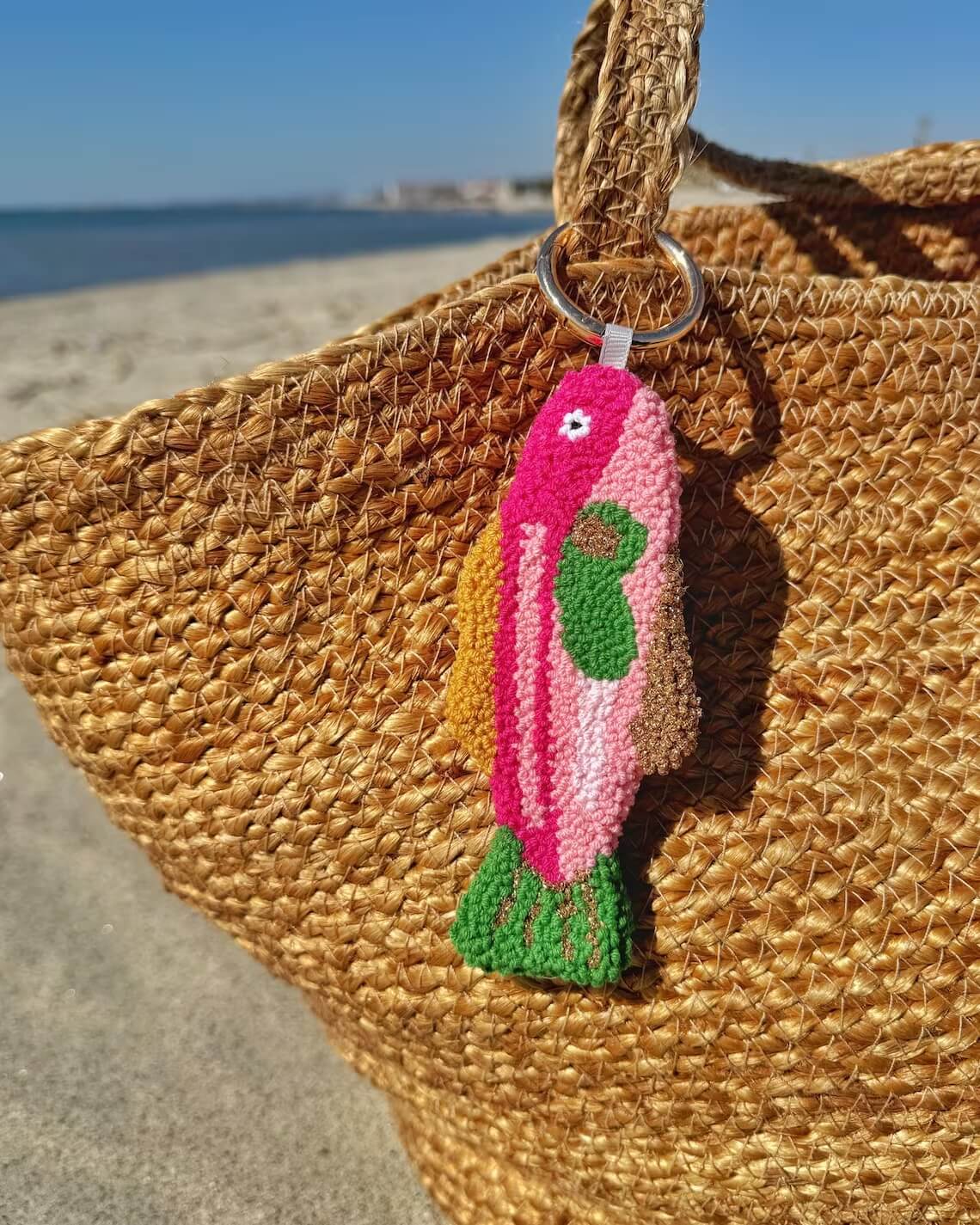 Schlüsselanhänger Sardine Clara