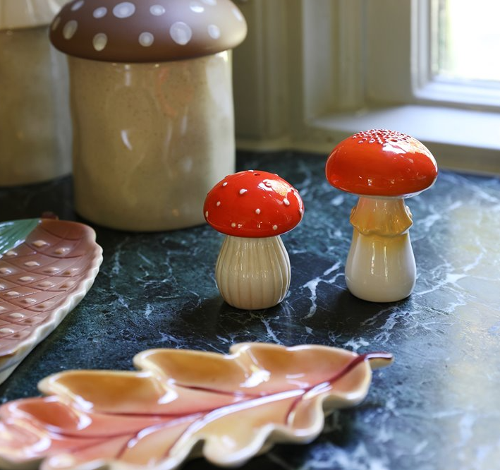 Salz- und Pfefferstreuer Mushroom