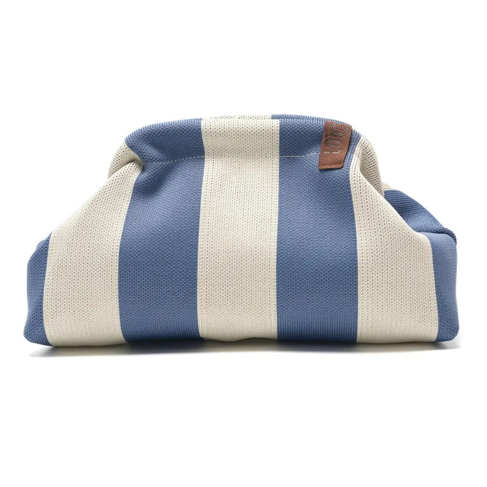Tasche Emma blau/weiss