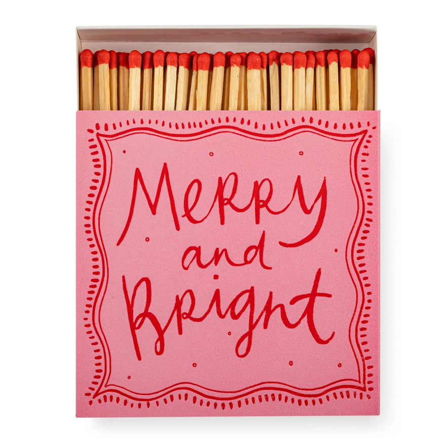 Streichhölzer Merry and Bright