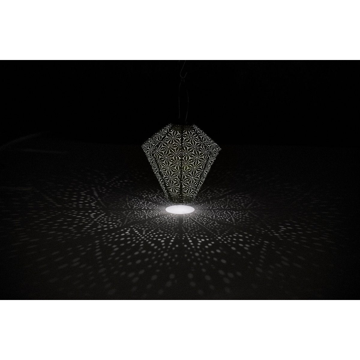 Solar Lampion Sashiko Diamond