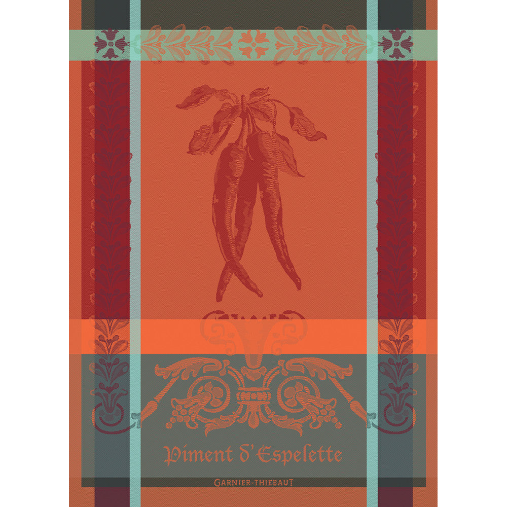 Geschirrtuch Piment d'Espelette